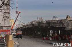  Демонтаж Шулявского путепровода   