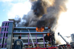 В Баку сталася масштабна пожежа у торговому центрі
