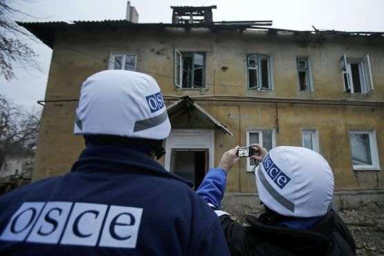 ОБСЄ зафіксувала збільшення числа випадків порушення перемир'я на Донбасі