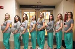 В США одновременно забеременели девять сотрудниц роддома