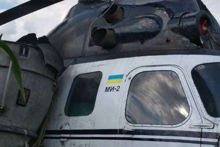Під Харковом впав військовий вертоліт Мі-2