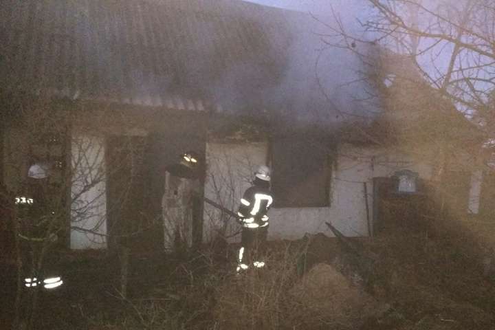 На Київщині під час пожежі загинув чоловік