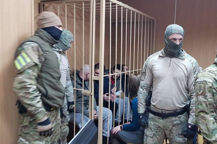 Розгляд апеляцій трьох українських моряків у Москві перенесли 