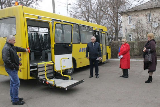 На Одещині придбали ще один шкільний автобус для дітей з особливими освітніми потребами