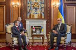  Посол Японії Такаші Кураі зустрівся із спікером Верховної Ради Андрієм Парубієм 