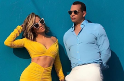 Алекс Родригес и Дженнифер Лопес