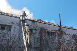  Горіла крівля тваринницької ферми на площі 300 кв. м 