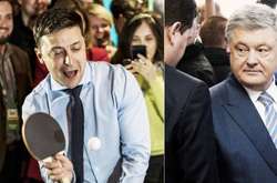 Кандидати у президенти Володимир Зеленський і Петро Порошенко, які потрапили у другий тур перегонів