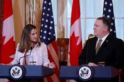 Фріланд і Помпео обговорили ситуацію в Україні 