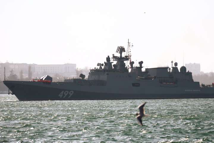 Російські кораблі влаштували ракетні стрільби у Чорному морі