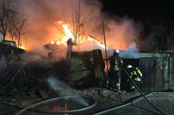 Вогонь бушував на площі 600 кв. м