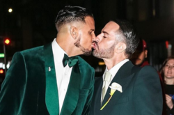 Известный дизайнер Марк Джейкобс сыграл свадьбу с возлюбленным в Нью-Йорке (фото)