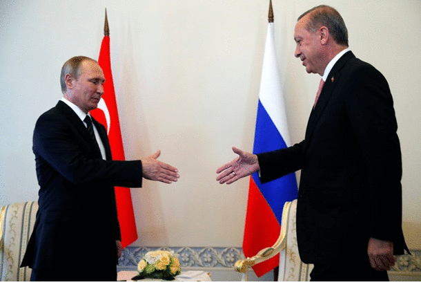 Ердоган їде в Москву на переговори з Путіним