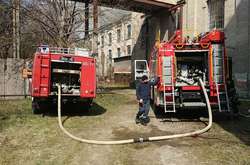 Масштабну пожежу на цукровому заводі «Хрещатик» ліквідували