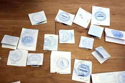 Під час обшуків виявлено кліше печаток і штампів міграційної служби України, банків, страхових компаній, нотаріусів 