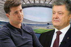 Порошенко проти Зеленського. Опубліковані перші рейтинги