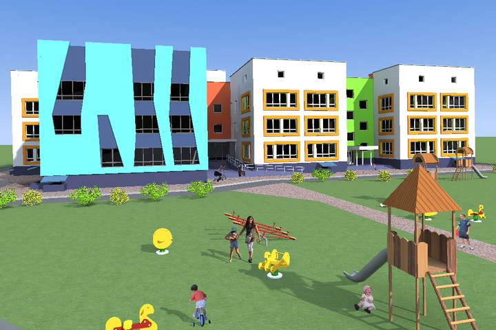 На Троєщині побудують сучасний дитячий садок із басейном 