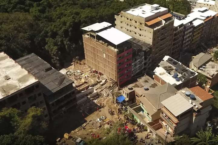 У Ріо-де-Жанейро обвалилися дві багатоповерхівки: є загиблі