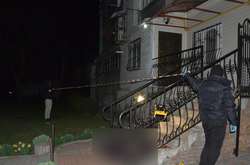 Місце вбивства чоловіка у Фастові