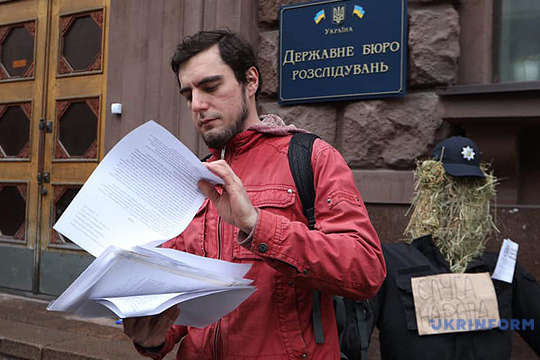 Активіста Овчаренка, який у Києві агітував проти Зеленського, затримали повторно