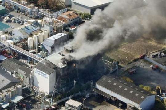 У Японії на хімзаводі стався вибух