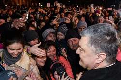 Петро Порошенко на зустрічі з виборцями