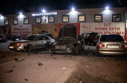   Вибух стався на парковці біля магазину «Ашан»   
  