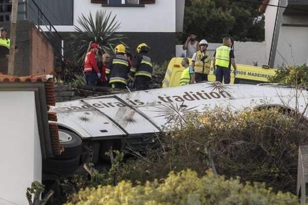 На острові Мадейра перекинувся автобус з туристами, десятки загиблих 