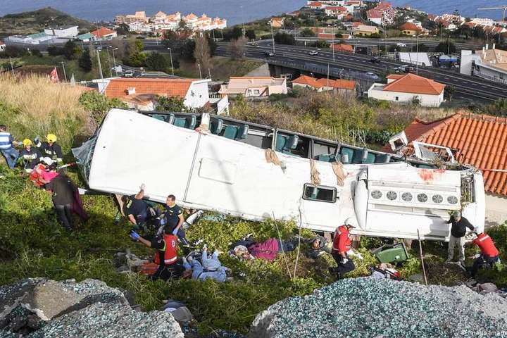 В ДТП на острові Мадейра загинули 29 туристів з Німеччини