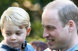 принц Джордж и принц Уильям
