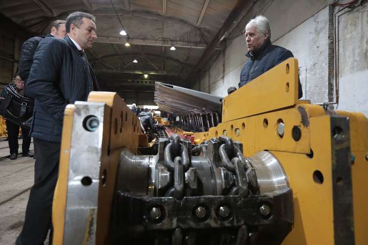 Устаткування Sany на державних шахтах дозволить підвищити енергонезалежність країни, - глава Донецької ОДА