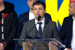 Кандидат в президенты Владимир Зеленский