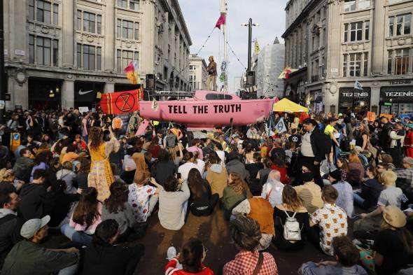 Протести екоактивістів у Лондоні: затримано понад 700 осіб