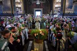 Святійший Патріарх Філарет провів Всенічне бдіння у Володимирському кафедральному соборі в Києві