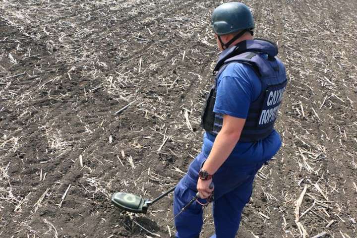 На Донбасі рятувальники зі складу ООС за тиждень розмінували понад 35 га 