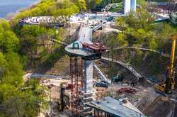 Будівництво скандального мосту в Києві триває: що відбувається зараз (фото, відео)