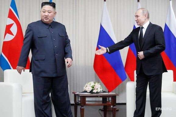 У Росії відбулись переговори Путіна з Кім Чен Ином