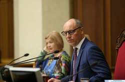 Спікер Ради Андрій Парубій під час голосування