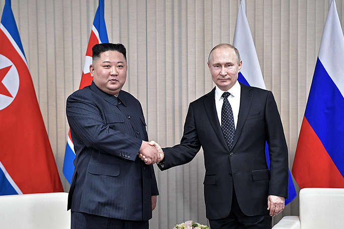 Встреча Путина и Ким Чен Ына с глазу на глаз затянулась на час