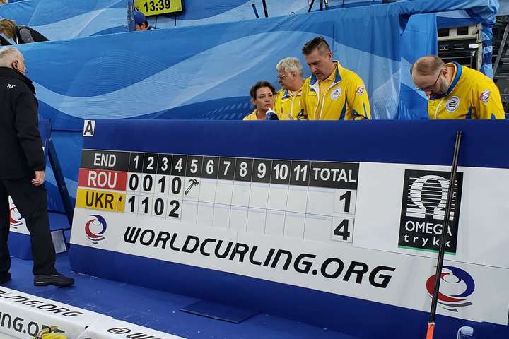 Збірна України з керлінґу вперше в історії зіграла на чемпіонаті світу