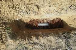 50 снарядів пролежали в землі з часів Другої світової війни