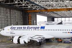 Lufthansa розфарбула один із літаків передвиборчою агітацією