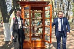 У Вінниці відкрили бібліотеку під відкритим небом