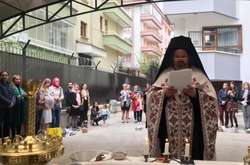 В Анкарі Великодня служба вперше відбулась українською