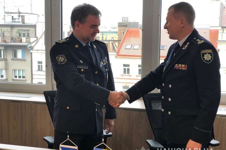 Україна і Чехія підписали меморандум про співпрацю між поліцейськими