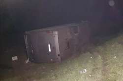 Пасажирський автобус Yutong після ДТП