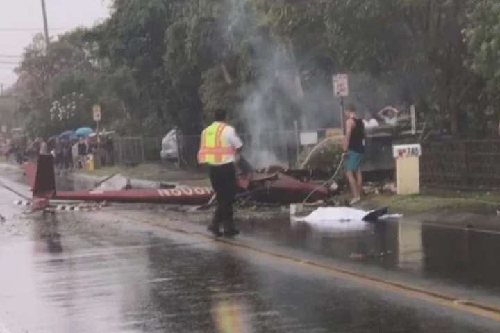 На Гавайях розбився туристичний вертоліт, троє людей загинули