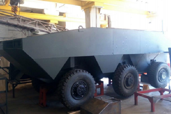У Міноборони показали проект нового бронетранспортера для морської піхоти ЗСУ