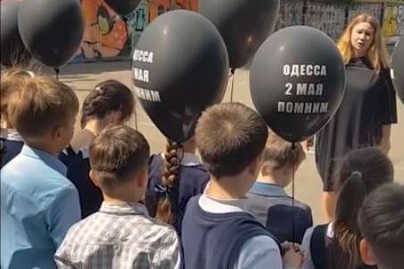  «Пам'ятайте і плачте». У київській школі скандальна проросійська активістка провела «урок»