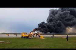 Палаючий літак подав сигнал лиха, а потім зв’язок диспетчерів «Шереметьєво» з ним пропав